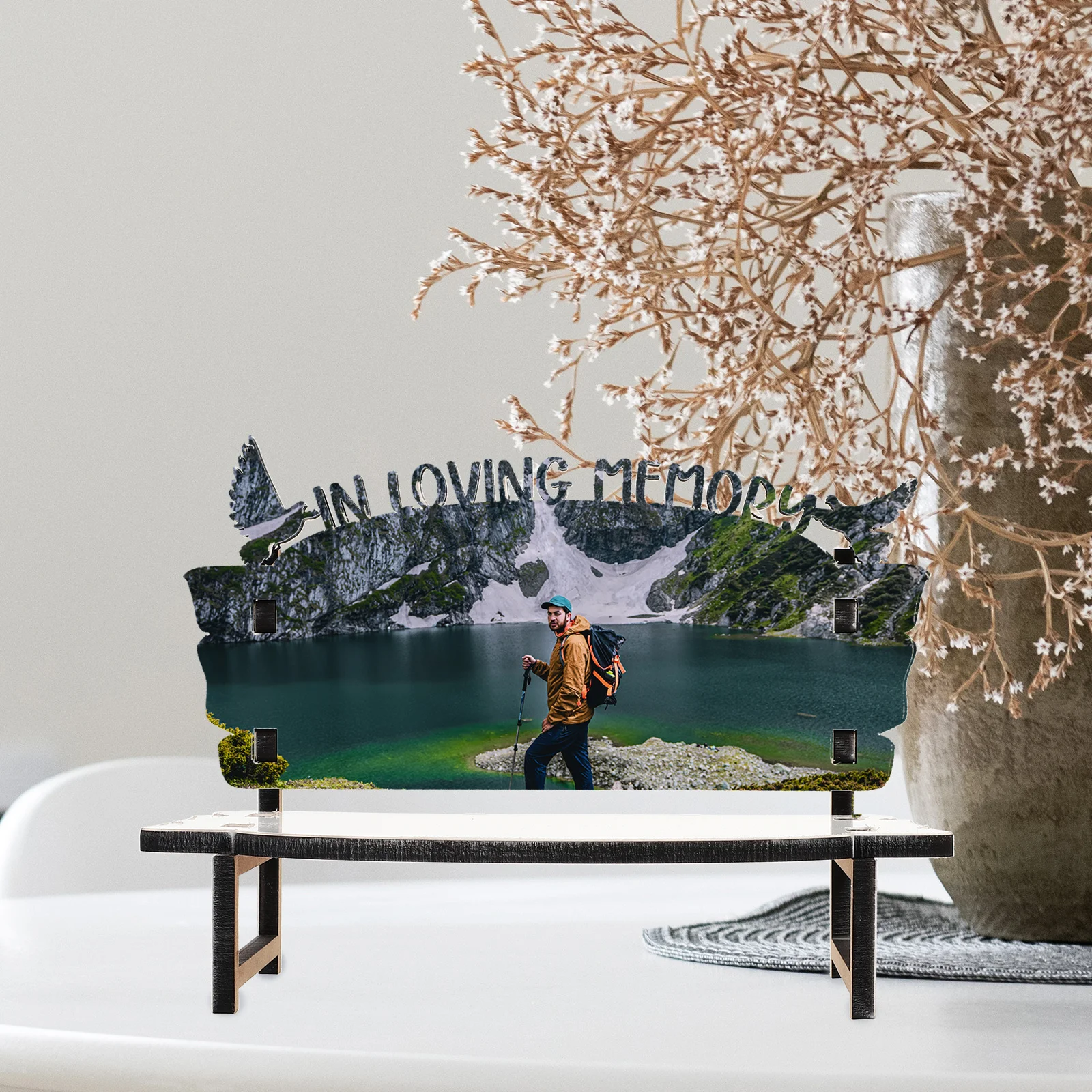 

Sublimation Blank Chair Decor Wooden Diy Heat Transfer Ornament For Table Fireplace Desk Decoration Craft