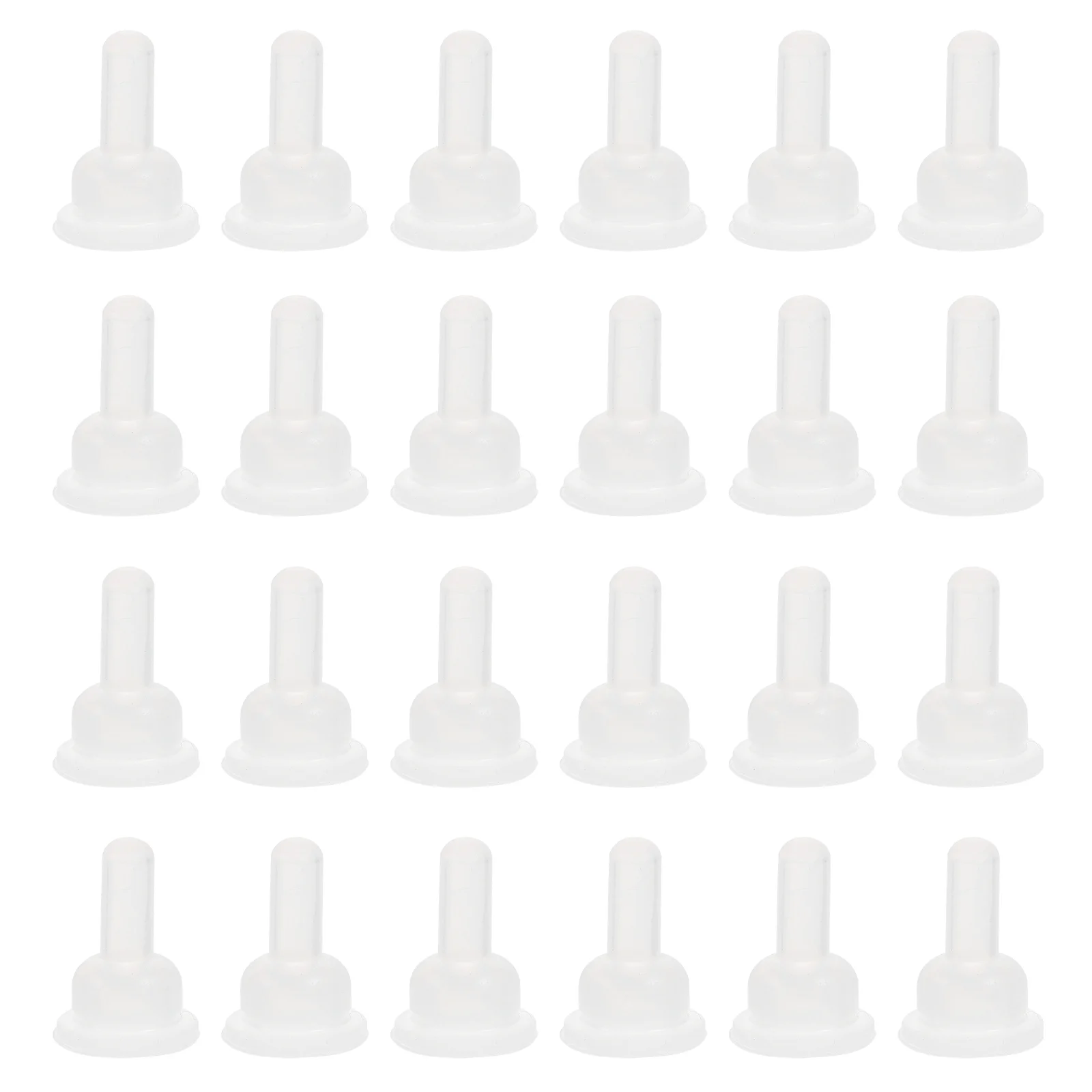 

40 Pcs Pet Bottle Nipple Food Bottles Feeding Nipples Pacifier Pacifiers Bunny Silica Gel Silicone Nurser
