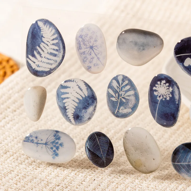 

1sheets/1lot kawaii Stationery Sticker Stone World junk journal Decorative Scrapbooking DIY Craft Sticker