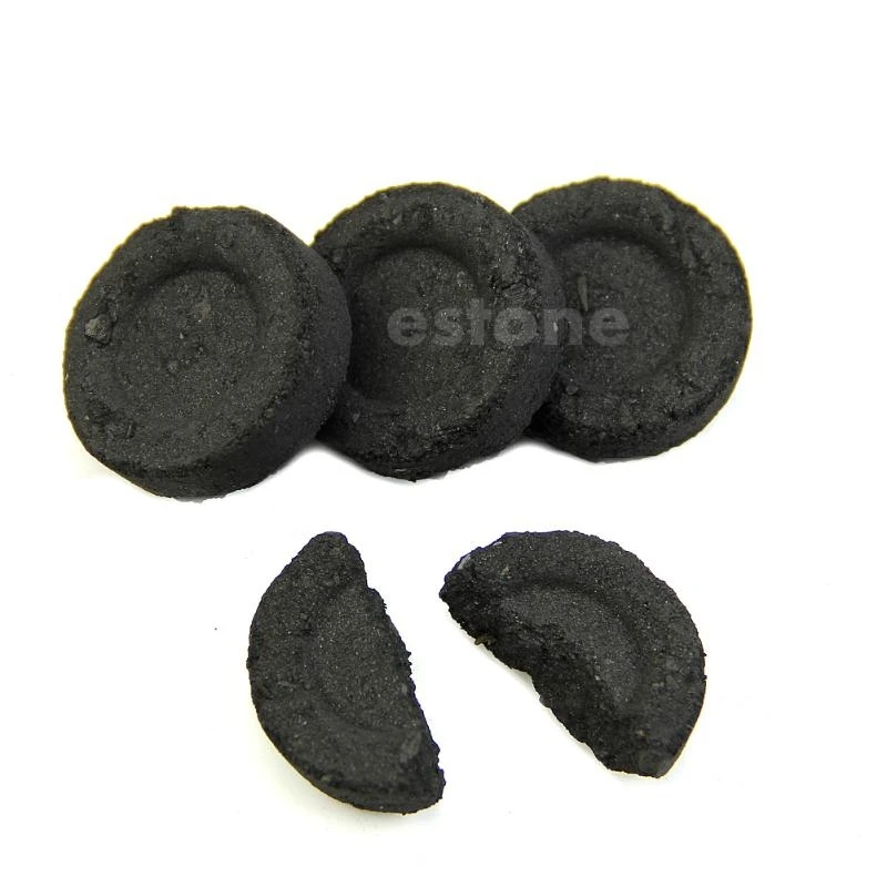 Zdjęcie: C90A 4PCS Nowy węgiel drzewny łatwy do fajki wodnej dla Huka Shisha Coal Hook.