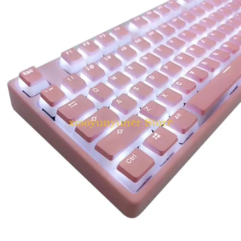 

117 Keys Pudding Keycaps OEM Profile PBT Double Shot Keycap For Mechanical Keyboard Switches Backlit Key Caps P9JB
