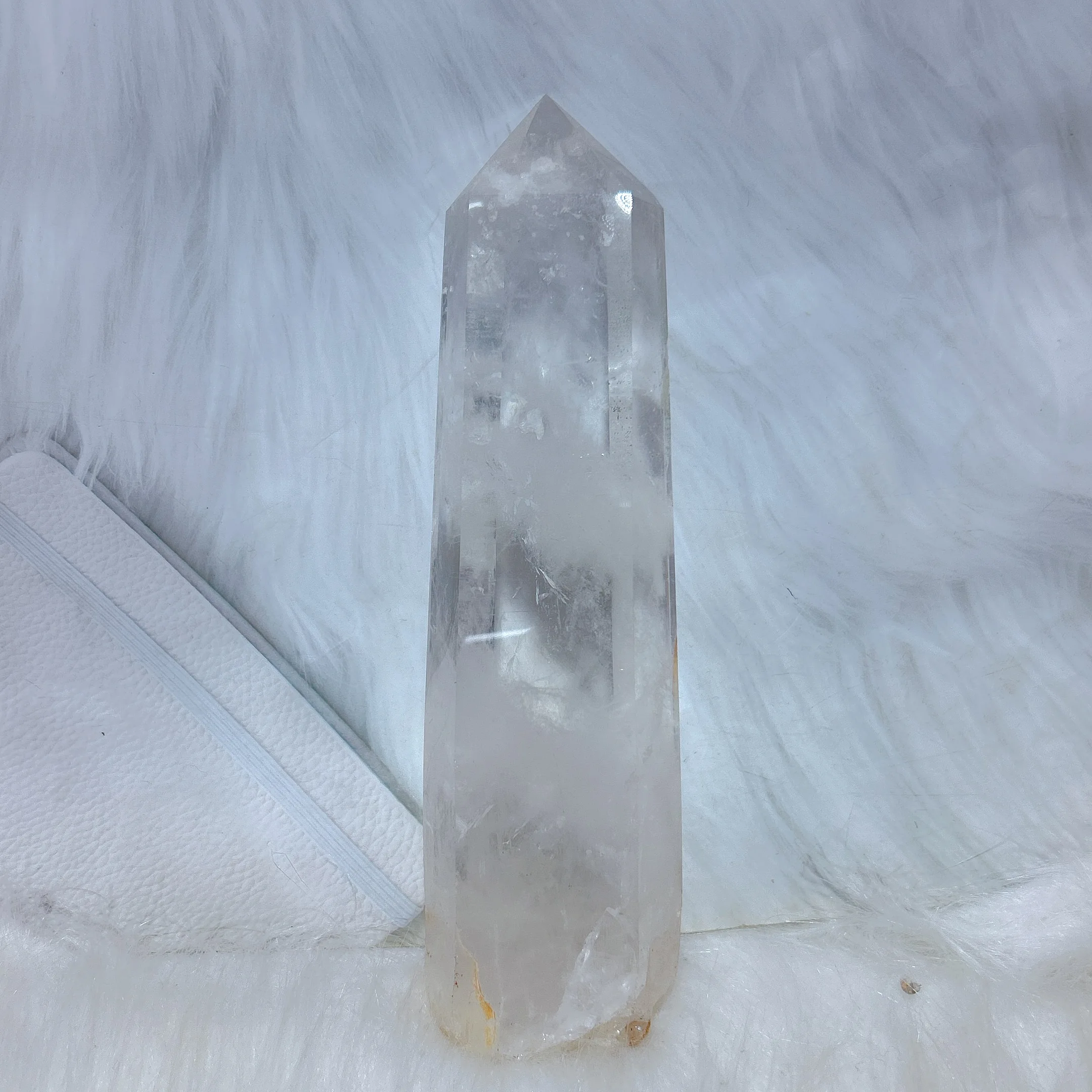 High Quality Natural Crystal Clear Quartz Big Tower From Brazil Healing Ornament Mineral Home Decorations Room Decor Gift
