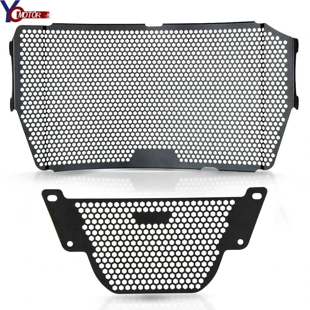 Motorcycle Radiator Grille Guard Cover&Oil Cooler Guard Set For Ducati Monster 1200 Monster 1200 1200 S/R 2013-2020 2019 2018