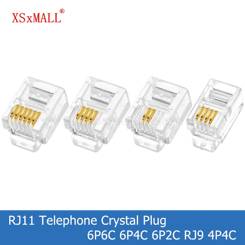 20/50/100PCS RJ11 T…
