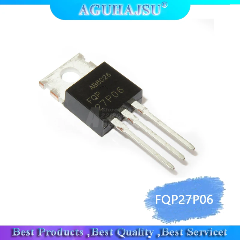 10pcs FQP27P06 TO220 27P06 TO-220 60V 27A new original