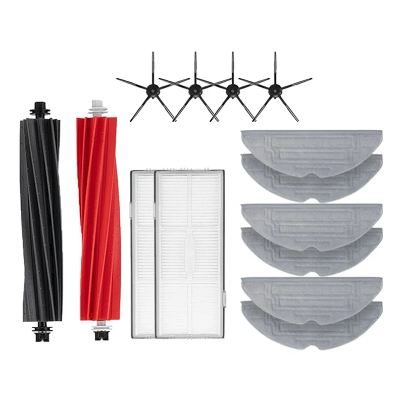 

ABWQ For Roborock S8 S8 Pro Ultra S8+ Robot Vacuum Cleaner Mop Cloth Accessories Side Brush Filter Replaceable Spare Parts