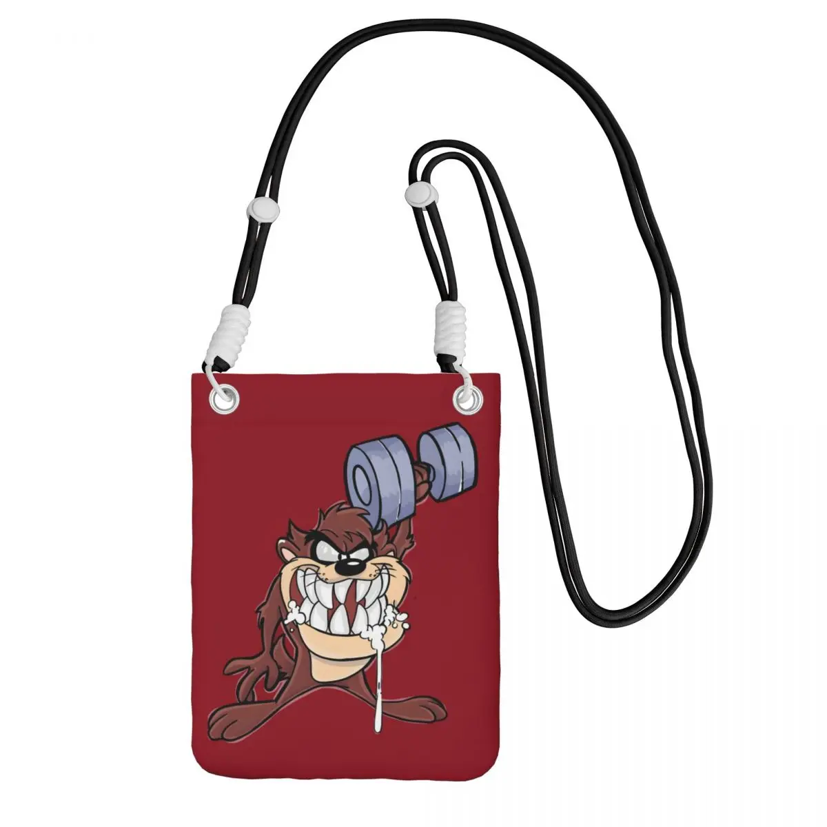 

Custom Tasmanians Devils Carry A Mobile Phone Bag Diagonally Men Women Animated Cartoon Mobile Phone Bag for Phone Money Pouch