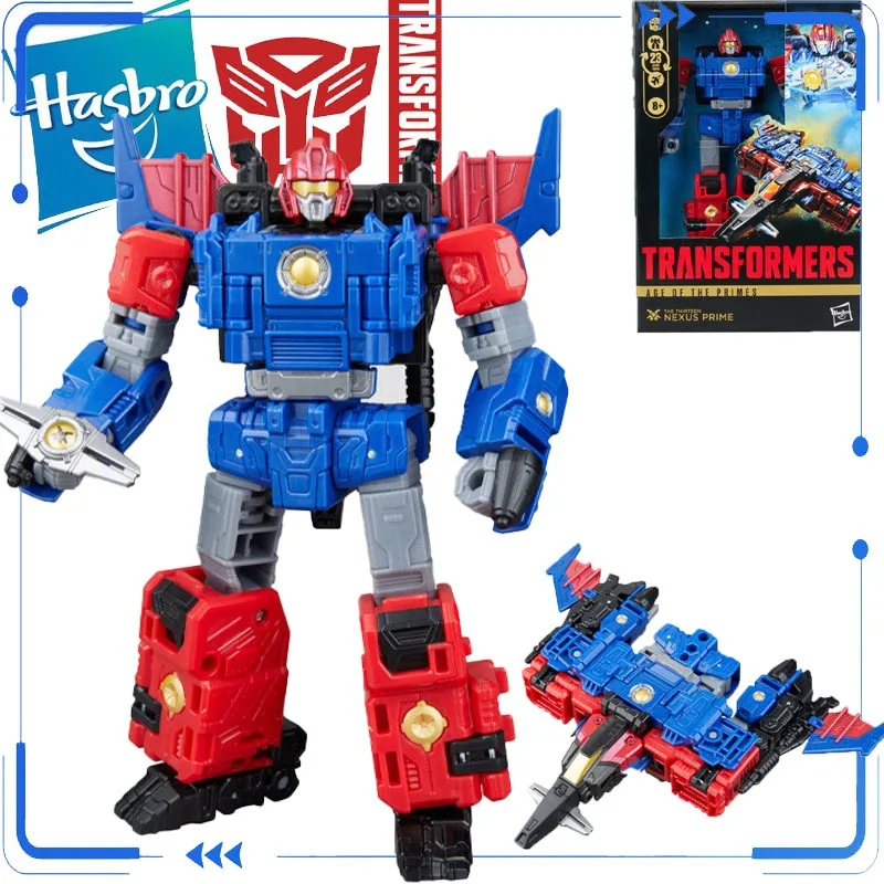 

Оригинальные фигурки Hasbro Transformers Age of The Primes The Thirteen Nexus Prime Voyager Class, игрушки-модели, украшения