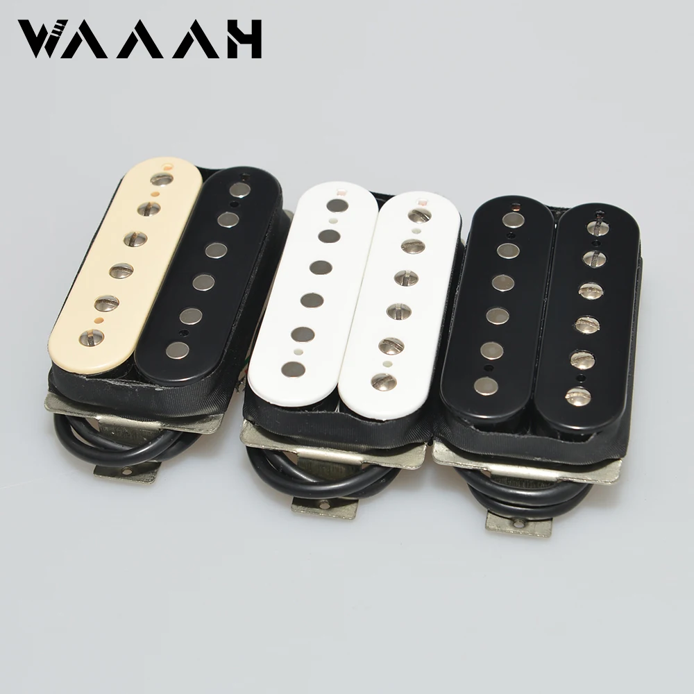 GB style Alnico II Bridge Humbucker Pickup Black White Zebra Color Alnico 2 Magnet for Electric Guitar