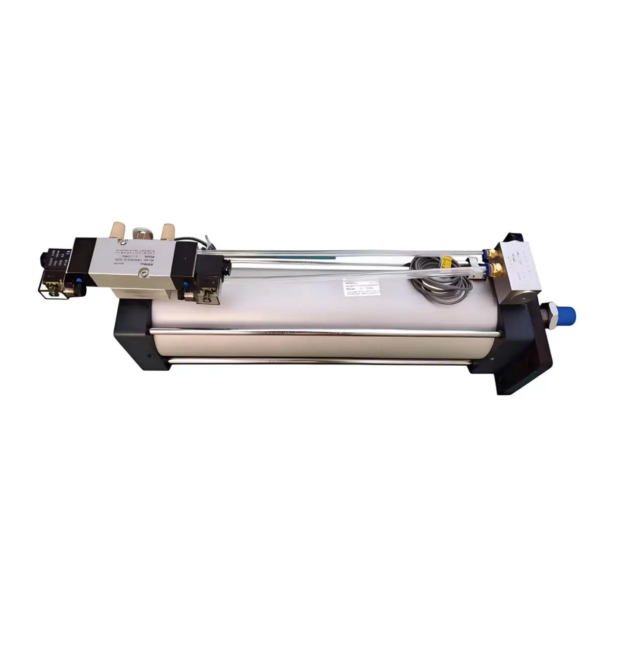New Stainless Steel Dual-Action Piston Cylinder With 125mm Bore And 400mm Stroke For Automated Equipment Pneumatic Double Type