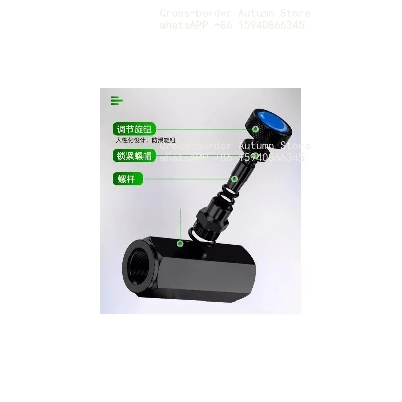 Suitable for KC one-way throttle valve flow control hydraulic regulator YouTube speed regulation KC-02 KC-03