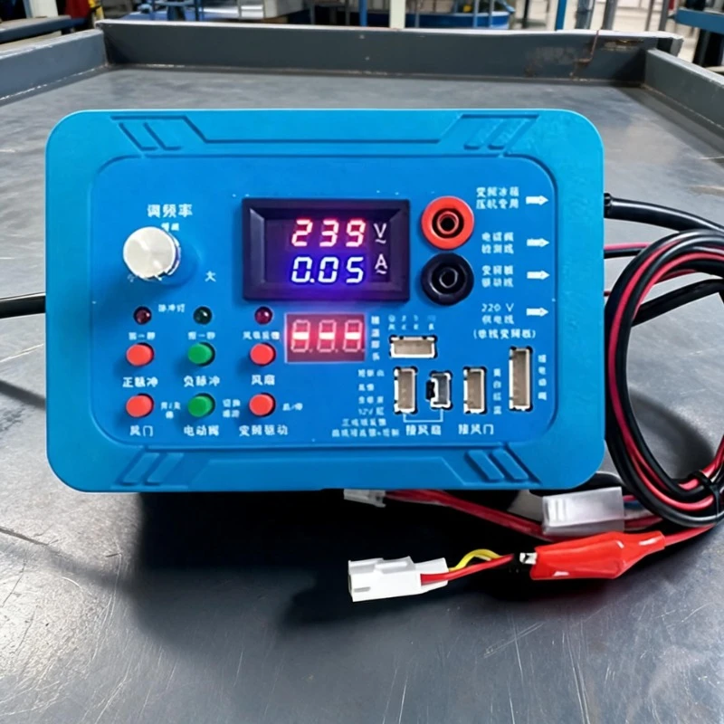 Universal Refrigerator Compressor Inverter Board Tester Pulse Solenoid Valve Inverter Refrigerator Test Tool English Version
