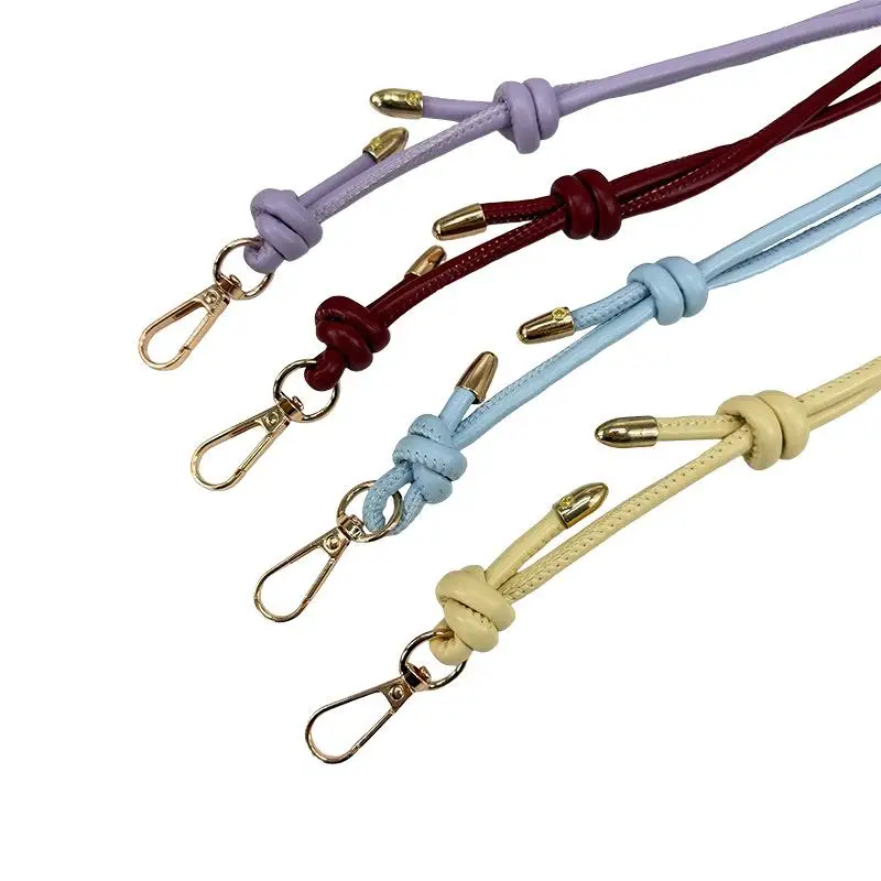 1Pcs Adjustable Leather Bag Strap Replacement Crossbody Shoulder Strap With Metal Clasp For Handbag Purse Accessories