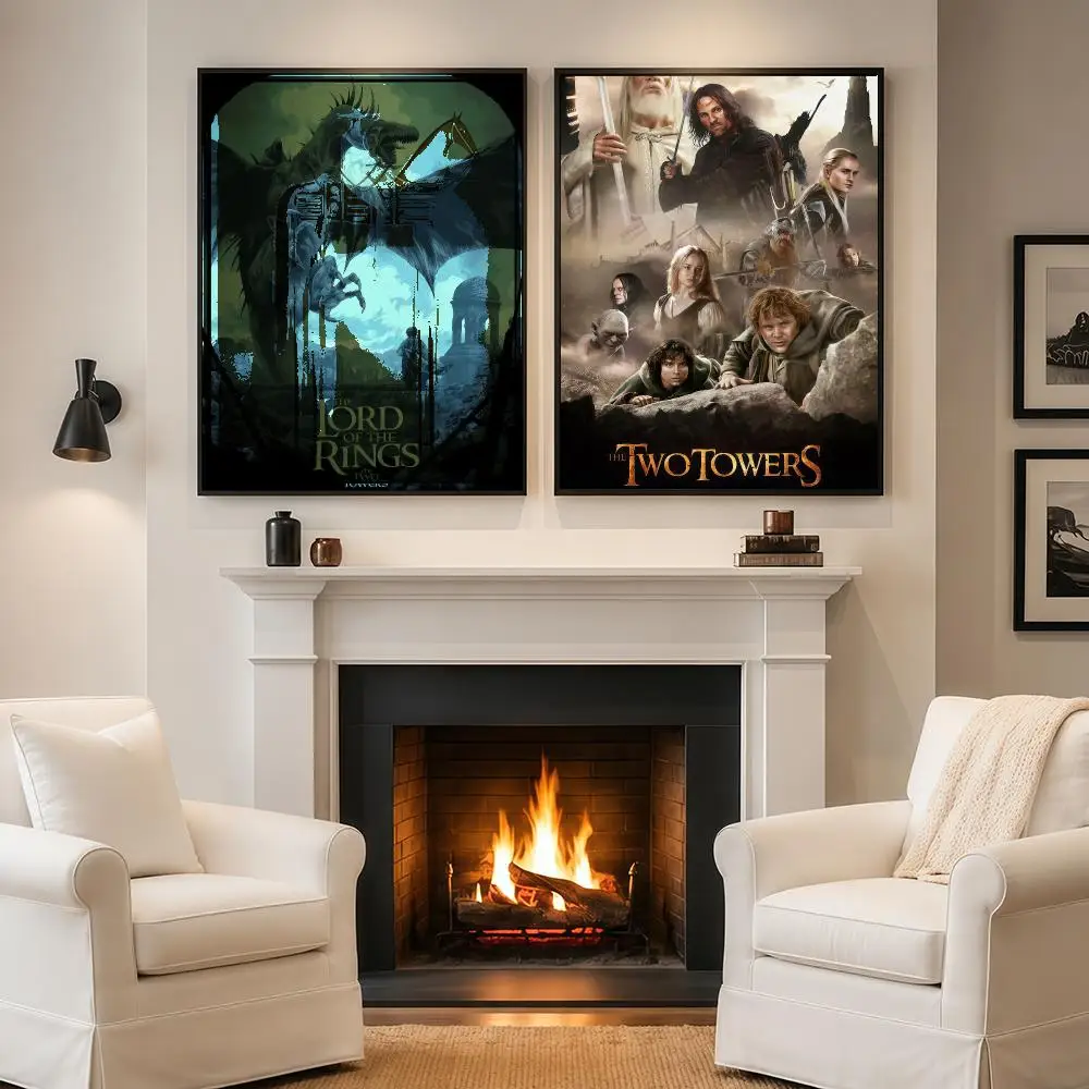 Retor The L-lord Of The R-rings Poster Frameless Poster Wall Art Indoor Decor For Living Room Office Bar Bedroom Wall Decoration
