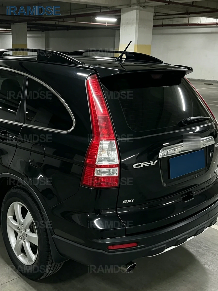 For Honda CRV Spoiler 2007 - 2011 Rear Trunk Lid Spoiler ABS Material CR-V rear wing spoiler Automobile Decoration with colour