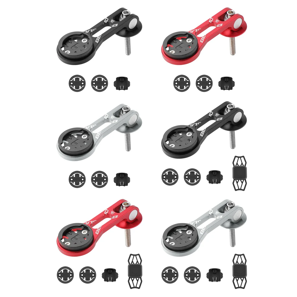 Out Front Bike Computer Mount Handlebar Extension Bracket Adapter Aluminum Alloy Cycling Computer Extended Mount for Cycling