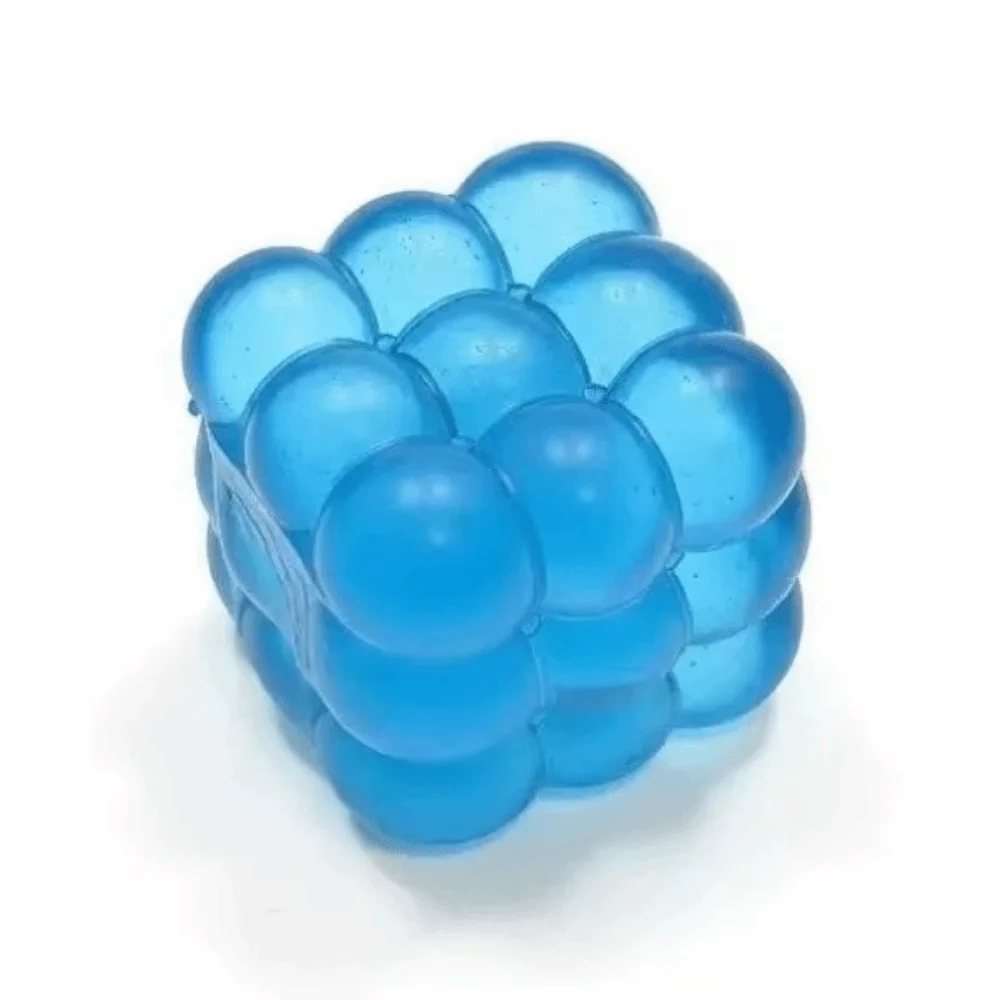 Sensory Simulation Cube Cube Fidget Slow Rebound Cube Bubble Cube Jelly Glossy Maltose Texture Cube Squeeze Desktop Ornament