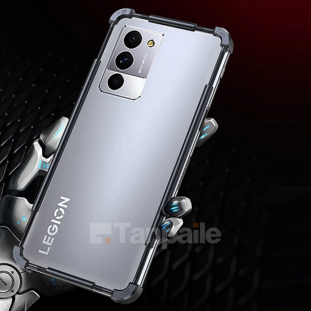 Stainless Aluminum Metal Bumper Border Case for Lenovo Legion Y70 Y90 Duel 3 2 Pro K12 K13 K14 Plus Frame Shockproof Lock Cover