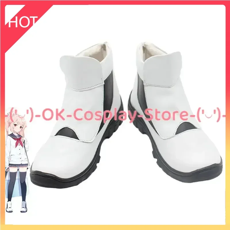 

Game Blue Archive Yutori Natsu Cosplay Shoes PU Leather Shoes Halloween Carnival Boots Cosplay Prop Custom Made