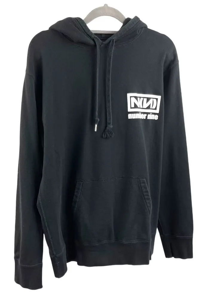 

Basic Slogan Archive Casual Loose Hoodie Long Sleeve Men Hooded Clothing