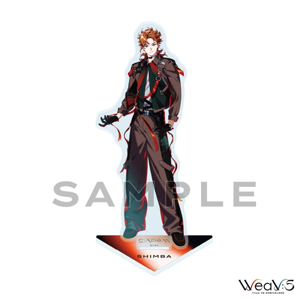 Anime 15CM WeaV S Vtuber Figures Cosplay Acrylic Keychain  Stands Model Exquisite Grils Desk Decor Cute Standing Christmas Gift