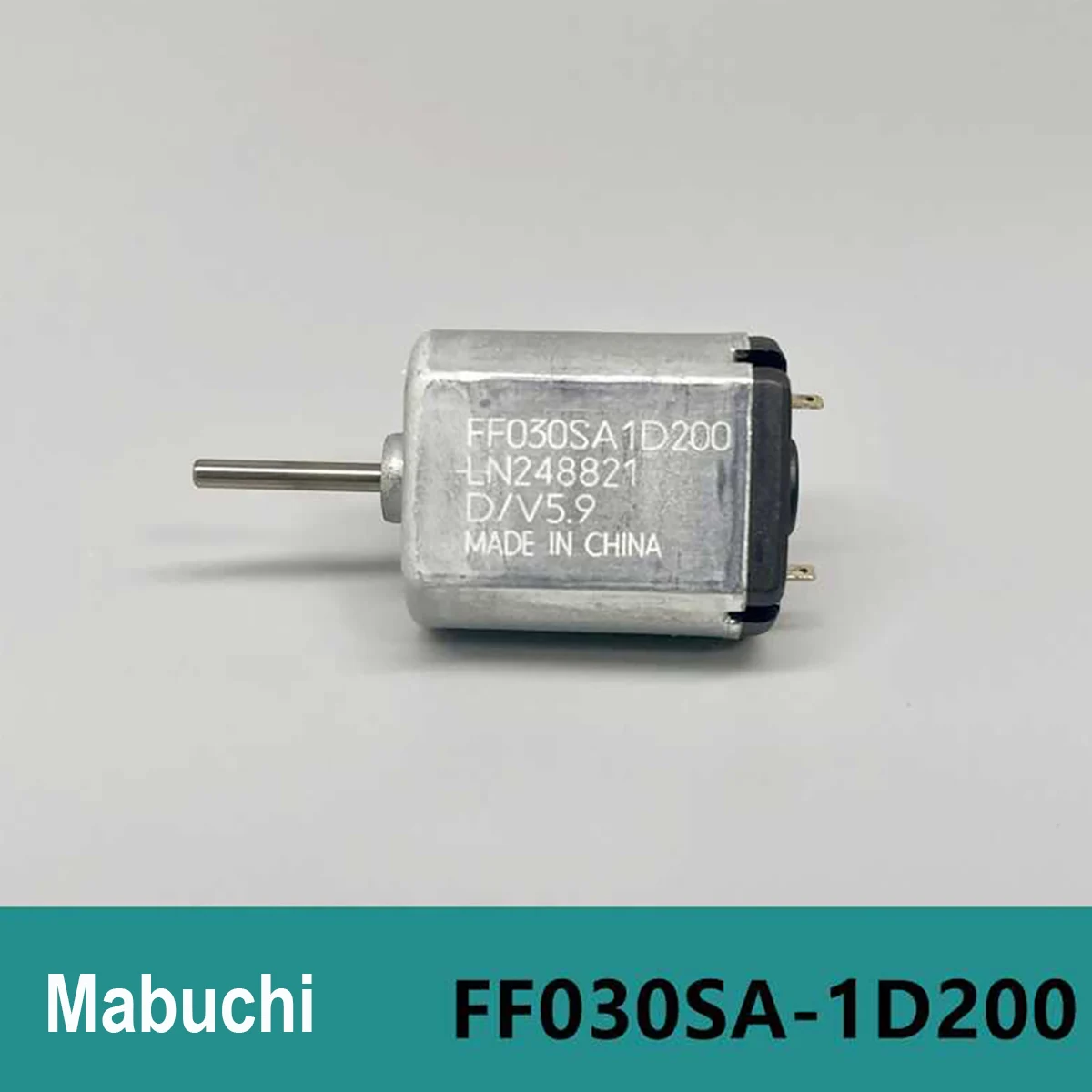 Mabuchi FF030SA-1D200 DC3-6V 12780RPM Precious Metal Brush Micro Motor High Speed Low Noise Motor for Precision Visual Equipment