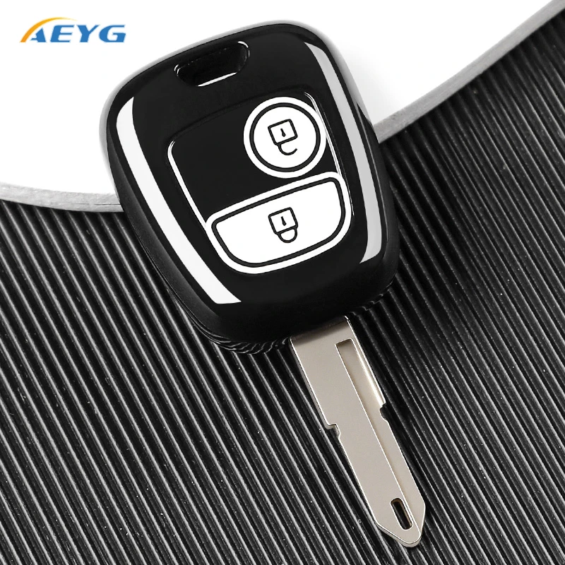 2 Buttons TPU Car Key Cover Case Shell Fob For Peugeot 106 107 206 207 307 for Citroen C1 C2 C3 C4 XSARA PICASSO for Toyota AYGO