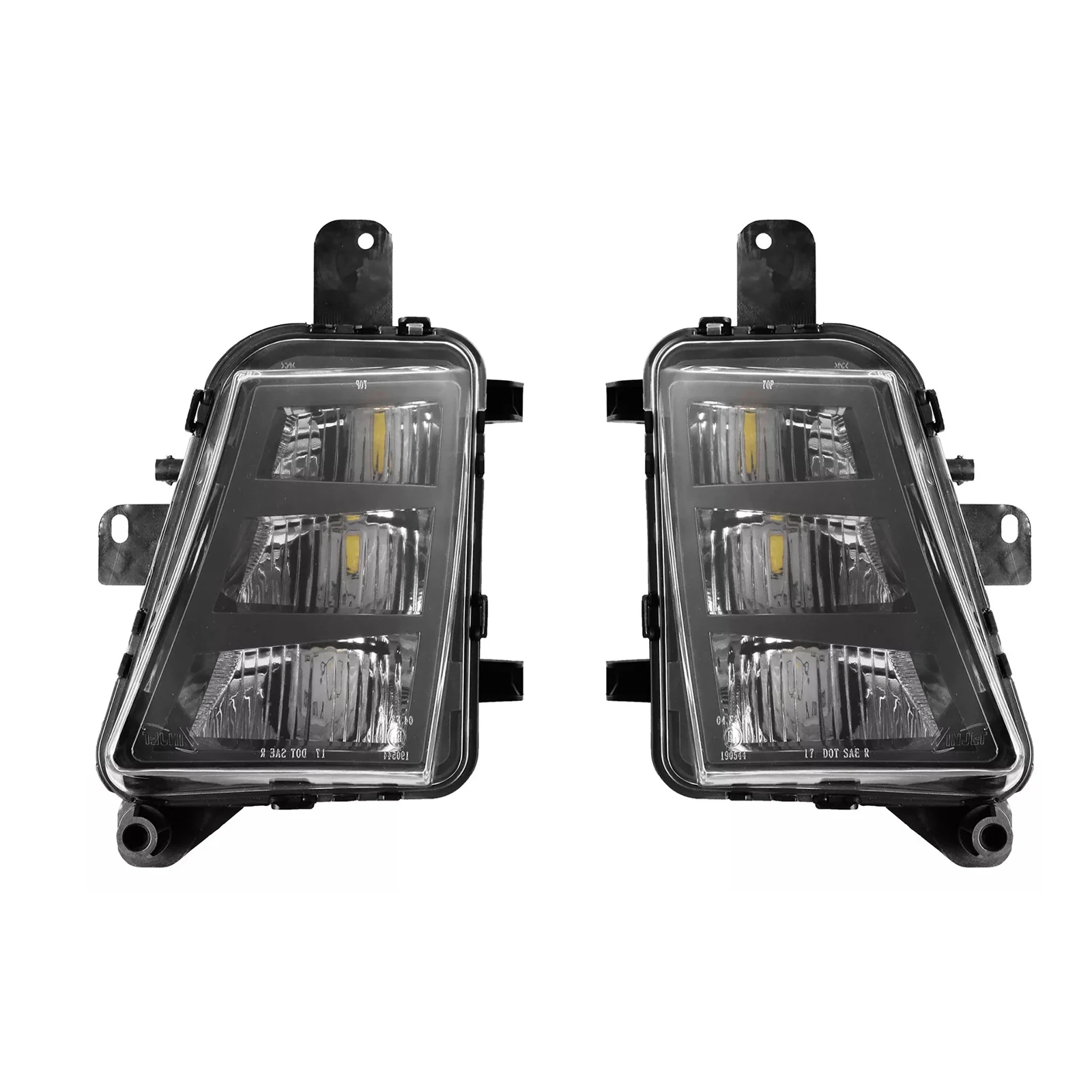 1 Pair Vehicle LED Fog Lights Bumper Lamps Left & Right 5GM941699A 5GM941700A For Volkswagen Golf GTI 2014-2017 Car Accessories