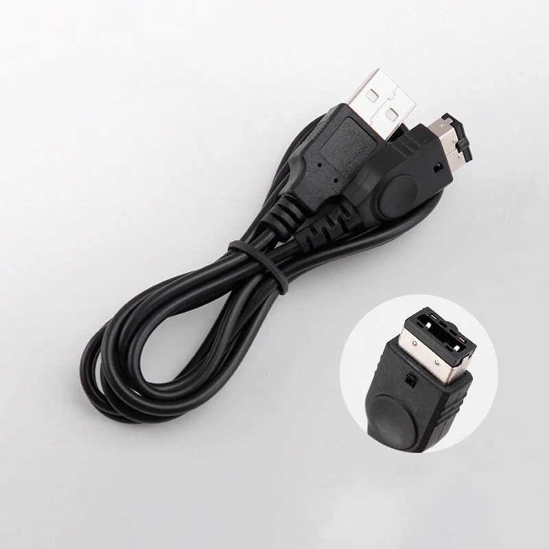 1PC Black USB Charging Advance Line Cord Charger Cable For/SP/GBA/GameBoy/Nintendo/DS