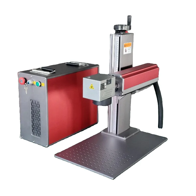Online Fiber Laser Marking Machine For Conveyor Electronic Components Deep Metal Engraving Industrial Grade Wholesale Supplier