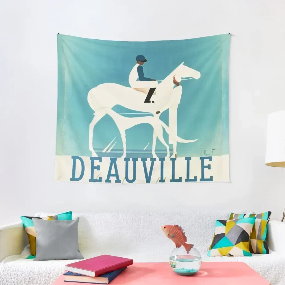 

Art Deco Horse Racing, Greyhound Racing, vintage sport Tapestry For Bedroom Room Decorator Tapestry