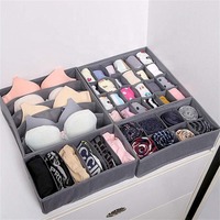 Underwear Organizer Clothes Box Wardrobe Closet Organizer Foldable Drawer Organizer Home Organization And Storage Bedroom Shelf