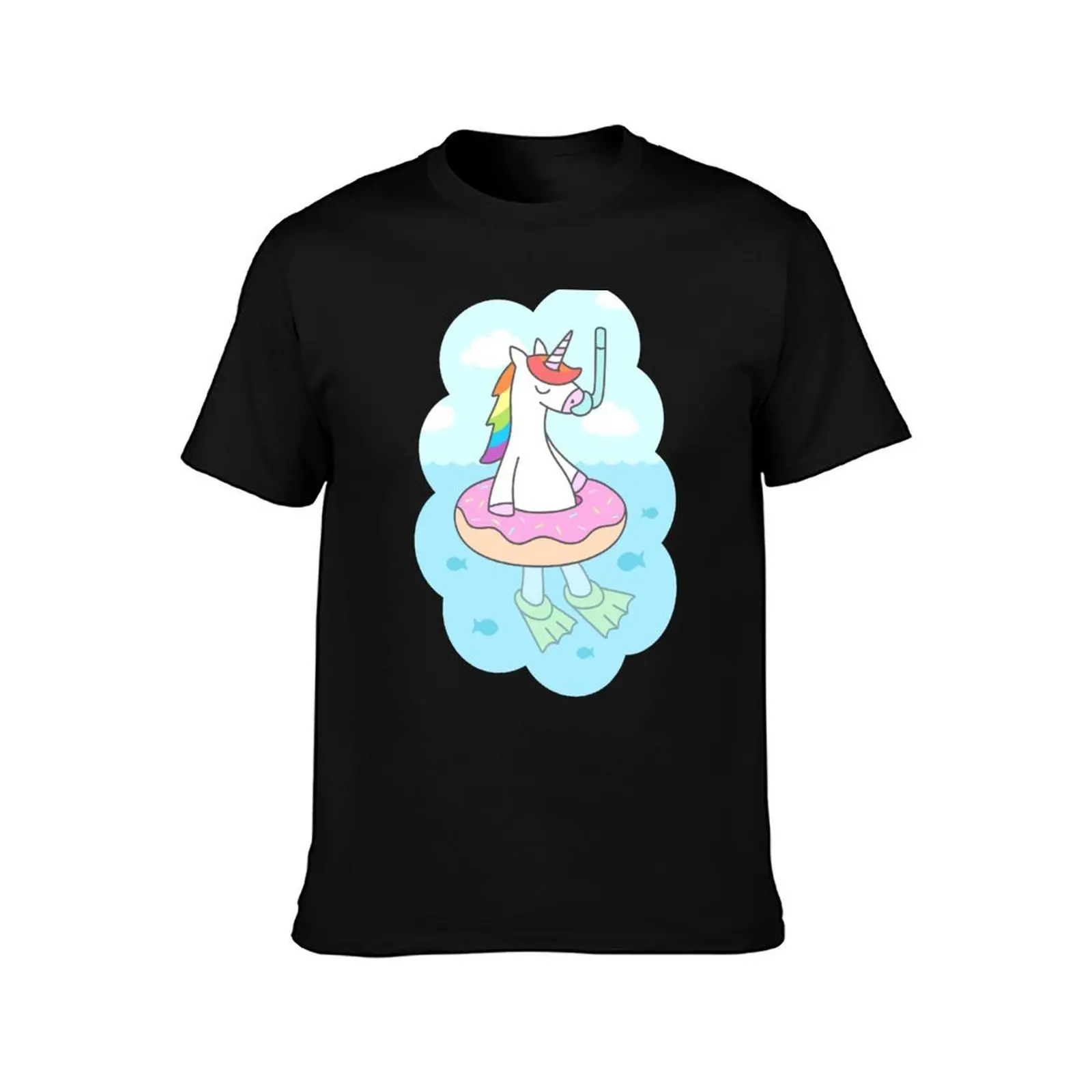 Unicorn Dive T-Shirt Summer Holiday T-Shirt