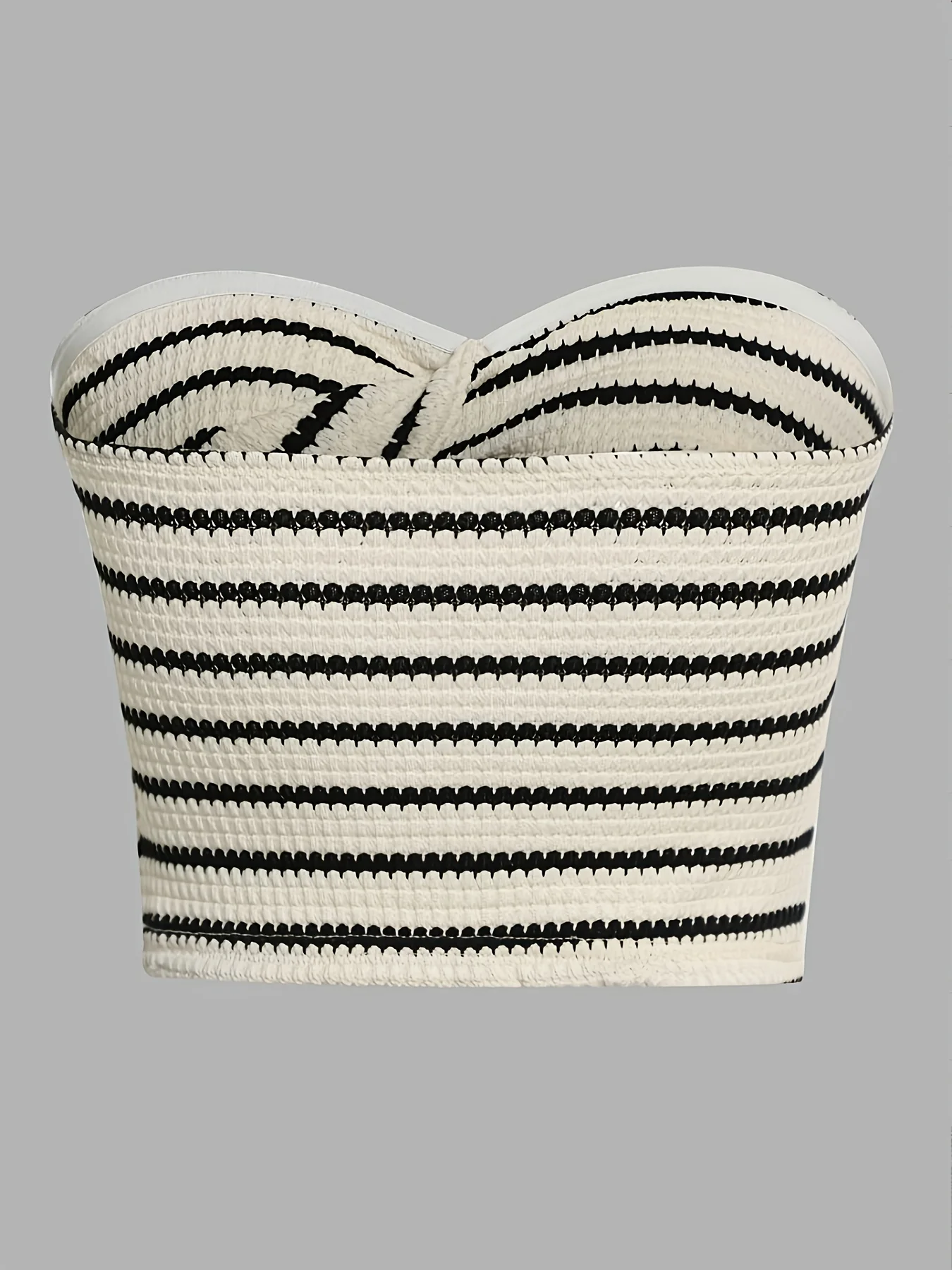 Women's Dignified, Versatile, Elegant, Summer Sexy Fashion Striped Off-Shoulder Top