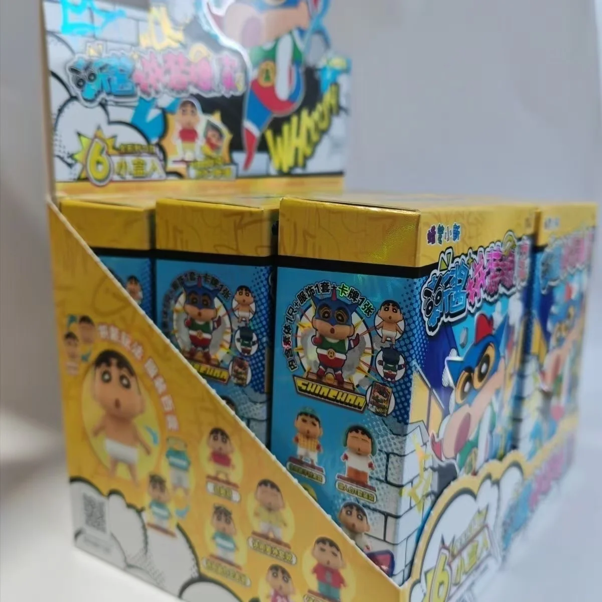Originele Crayon Shin chan Blind Box Crayon Shin-chan Rubberen pop Play Party Vinyl Hanger Doll Series Kinderen Kerstcadeau