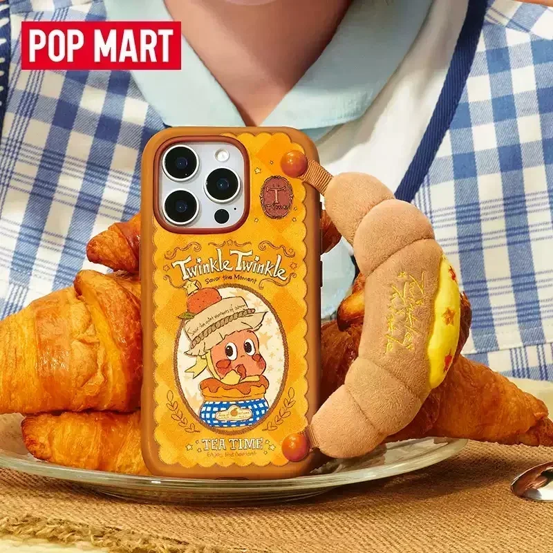 

POP MART Twinkle Twinkle SAVOR the MOMENT Series Kawaii Phone Case with Mystery Figurines Blind Box Cute Desktop Decor