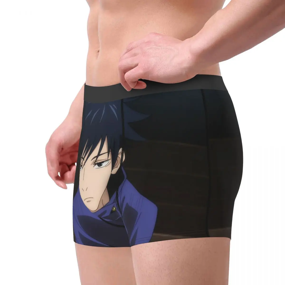 복서 팬티 반바지 메구미 베스토 프렌도 Jujutsu Kaisen Sukuna 애니메이션 팬티 남성용 통기성 속옷 for Homme Man