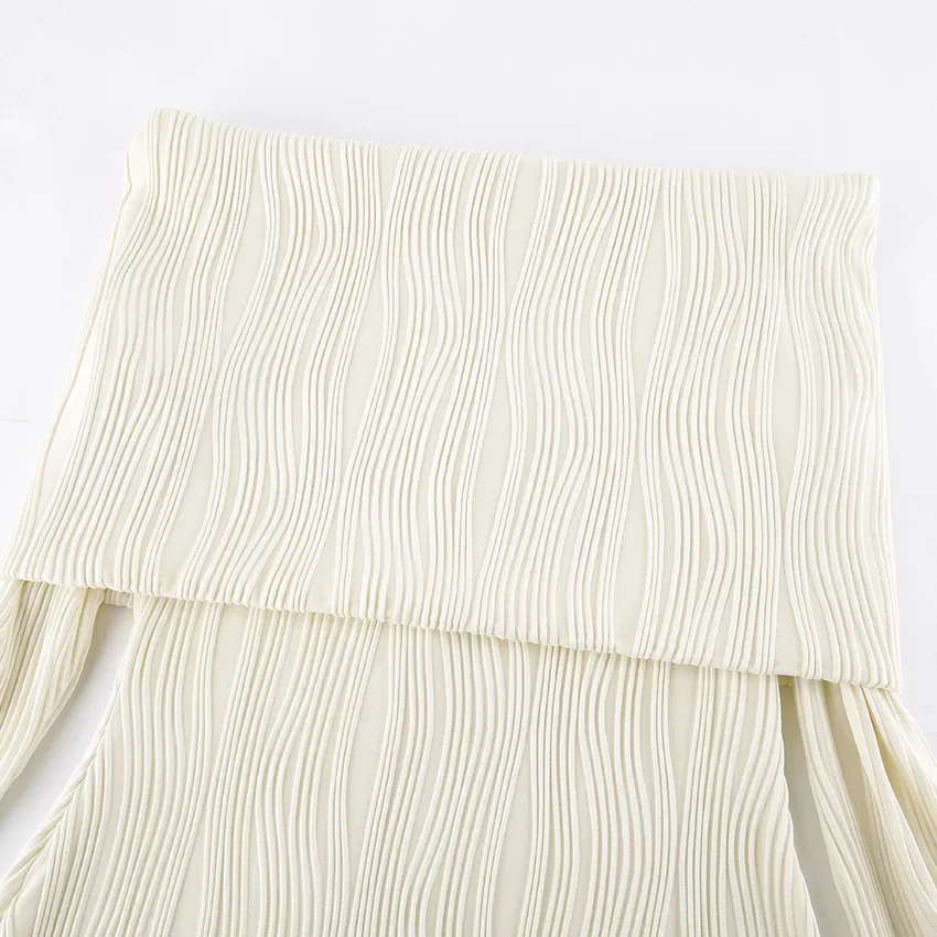 2025 Autunno Nuovo Manica Lunga Elegante Partito Aderente Abiti Lunghi Femminili Casual Abiti Sottili Collo Lavorato A Maglia Maxi Vestito Delle Donne