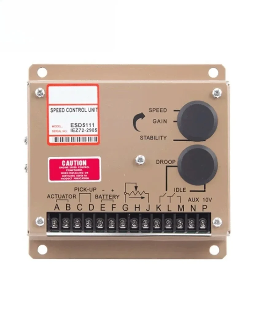 ESD5111 ESD5220 ESD5131 Engine Speed Control Governor Unit Controller Replacement For Diesel Generator Alternator Genset