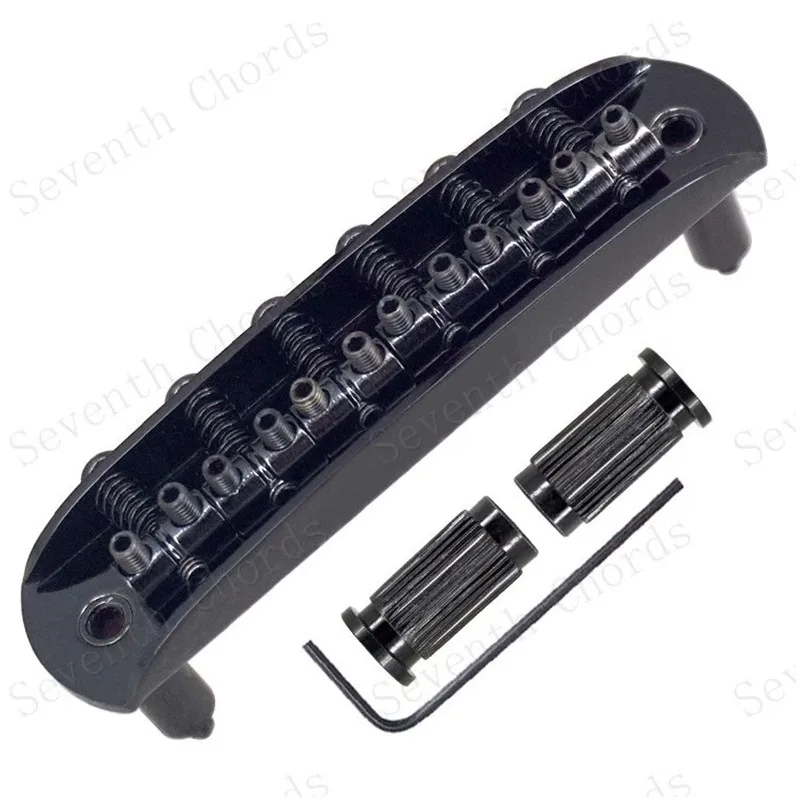 A set of electric guitar installation bridge drawstring board string bridge and saddle Musical Instrument Accessories