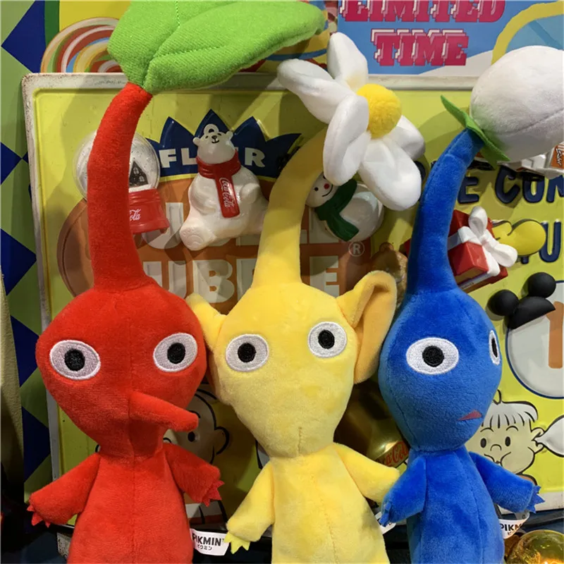 15cm kreskówka pikmin i obcy kwiat miękka figurka zabawka model kolekcjonerski dla dzieci