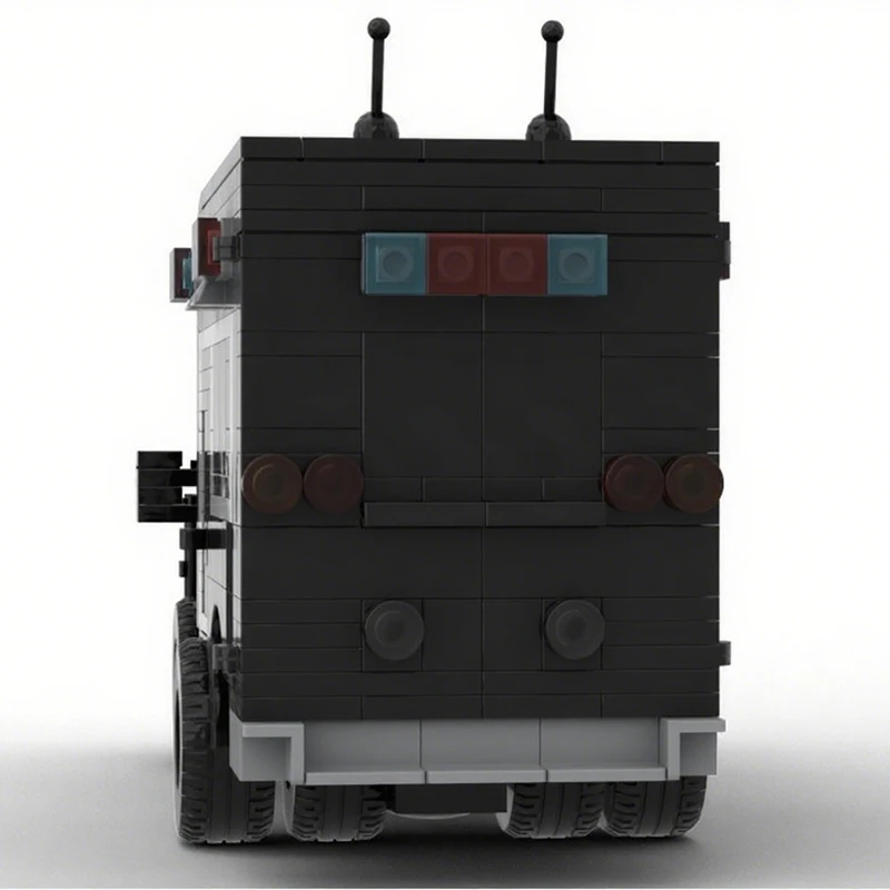 598pcs MOC Forder F-450 quad cab dually ambulance president motorcade Building Blocks idea Christmas toy Gift creative Brick