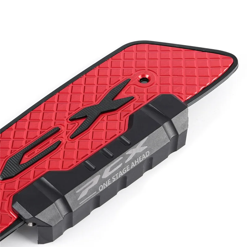 

Modified Footpads Pedal For 2025 Honda PCX160 PCX125 Motorcycle Skid Proof Aluminum Alloy Footrest Red