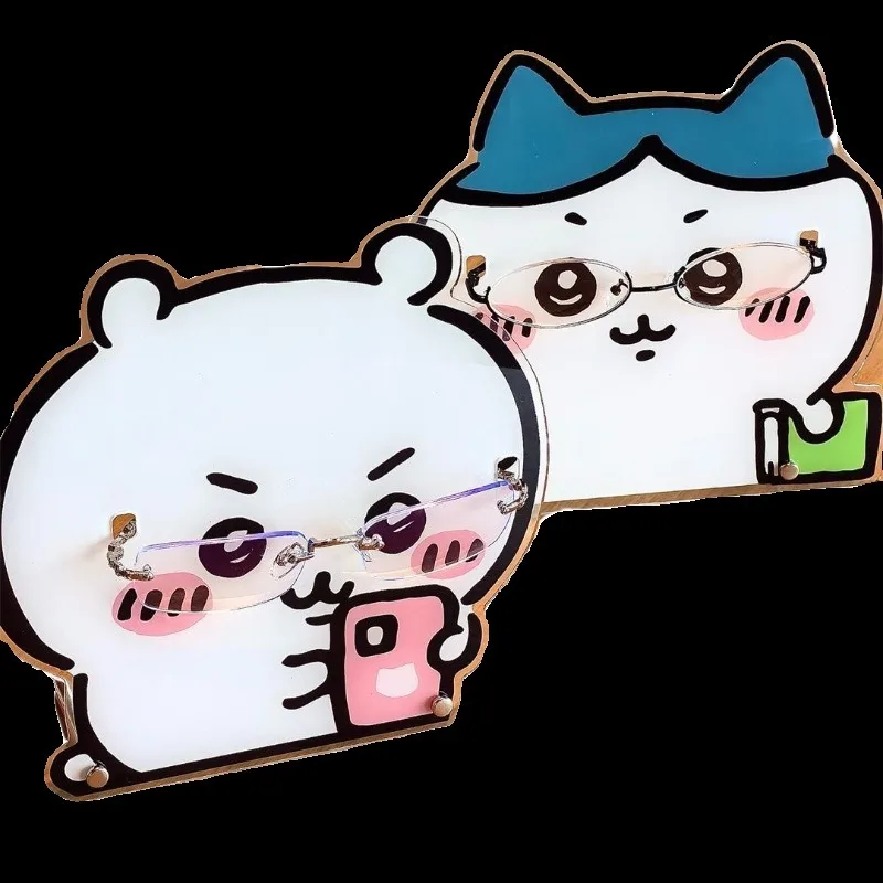 إطار نظارات كارتون تشيكاواس ويكي، حامل عرض عين Usagi، إطار زخرفي لسطح المكتب، أفضل هدية للأطفال #3