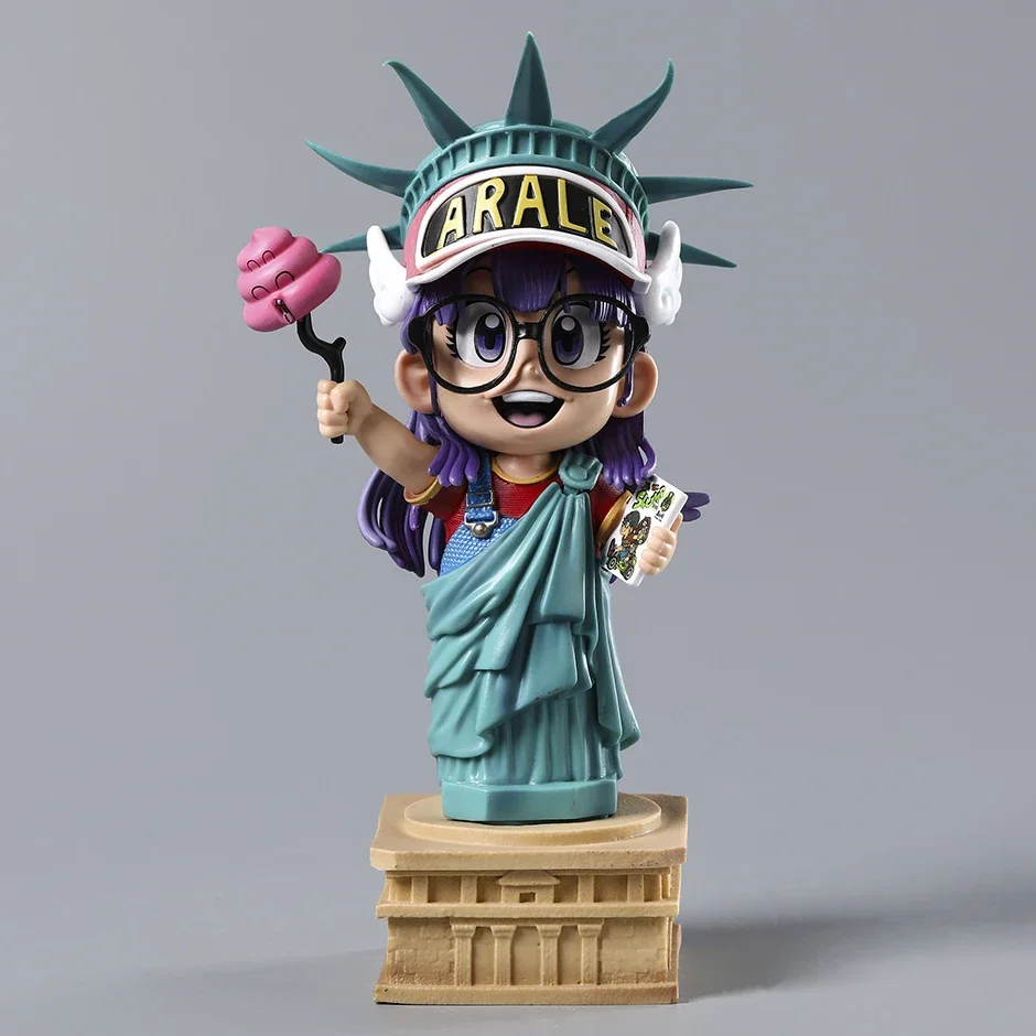 The Goddess of Liberty Arale PVC Figurine Statue Collectible Model Figure Anime Toy