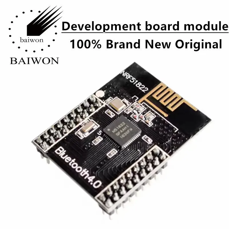 NRF51822 module Bluetooth module BLE4.0 development board 2.4G low-power onboard antenna