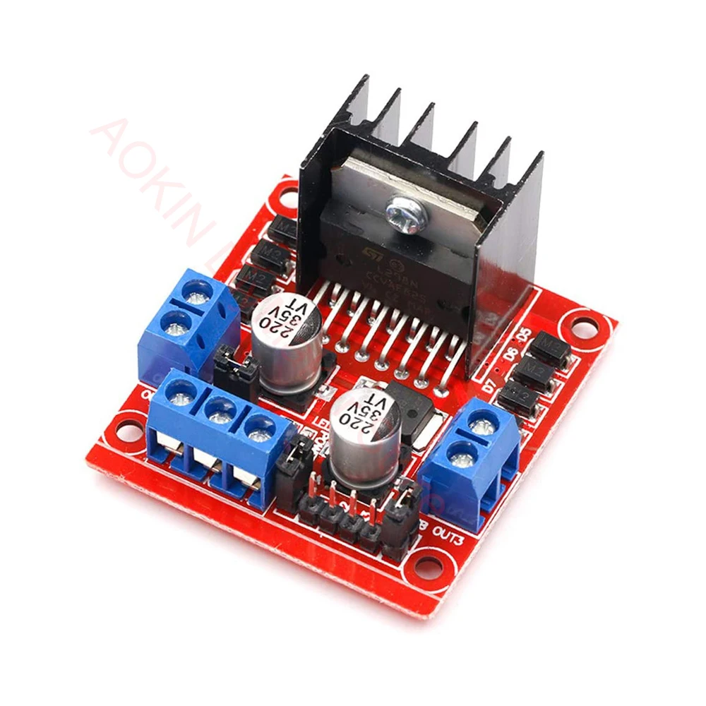 DC Motor Drive Module Reversing PWM Speed Dual H Bridge Stepper Motor Mini Victory L298N