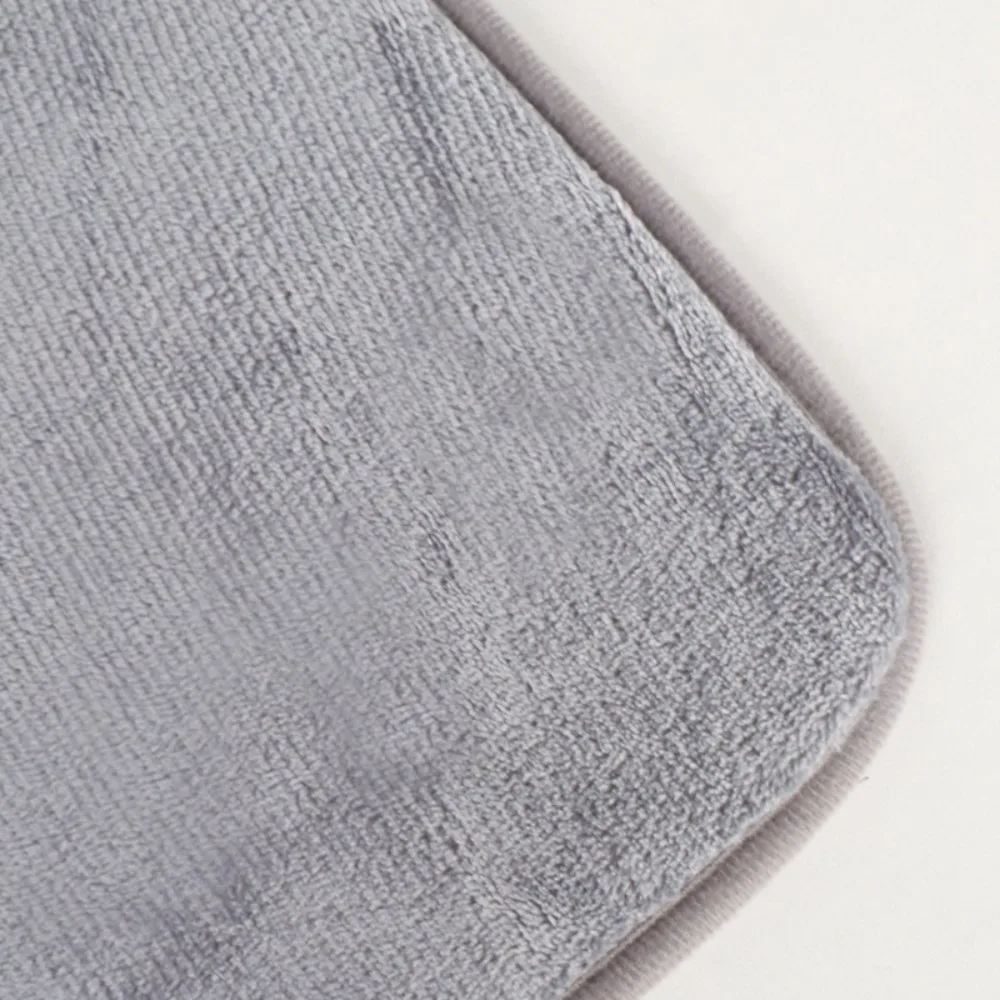 Coral Fleece L-shaped Floor Mat Washable Soft Bathroom L-shaped Rug Colorful Non Slip Corner Living Room Bedroom Carpet