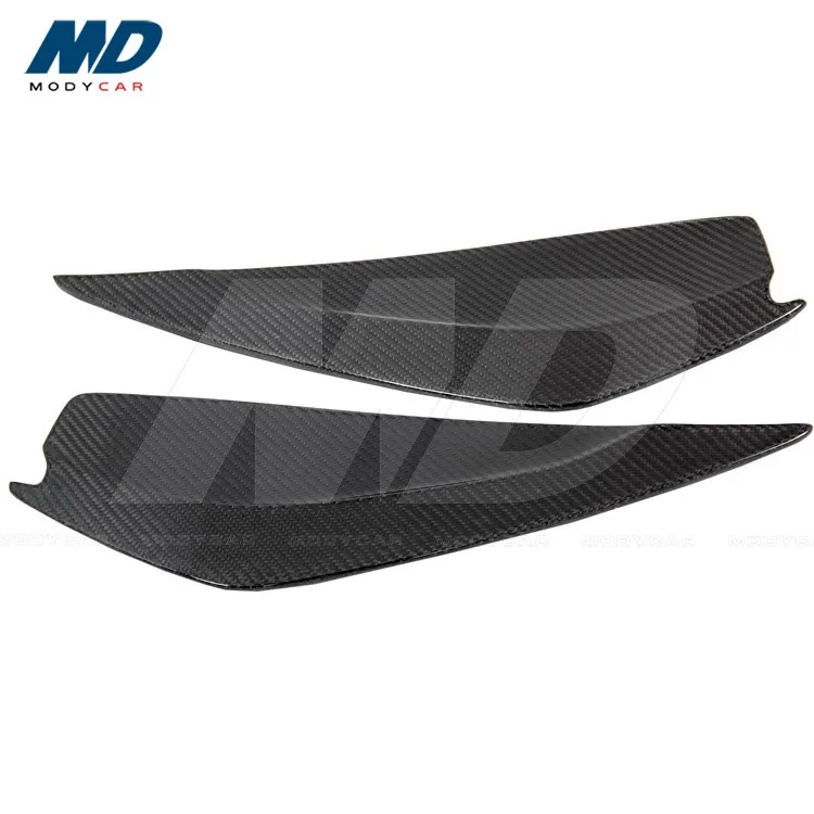 

Modycar Style Carbon Fiber Front Bumper Canards for 2015-2018 Ford Mustang