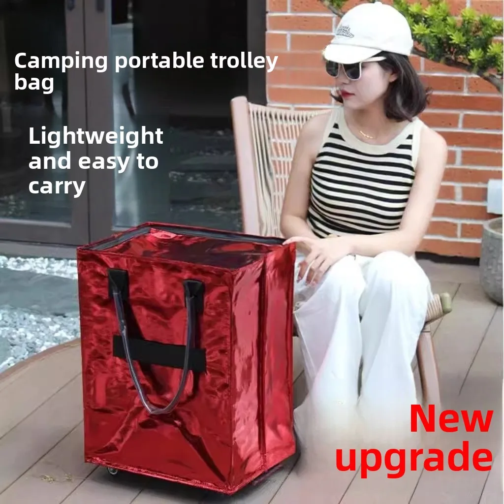 

HULKEN Домашняя сумка Lage op с тягой Дорожная сумка Молодежная мода из искусственной кожи Складная яркая поверхность для путешествий